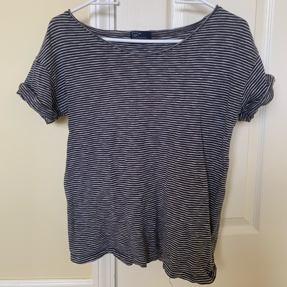 Gap boatneck striped tee